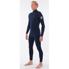 Traje Neopreno Rip Curl Dawn Patrol 3/2 Chest Zip Azul 2021